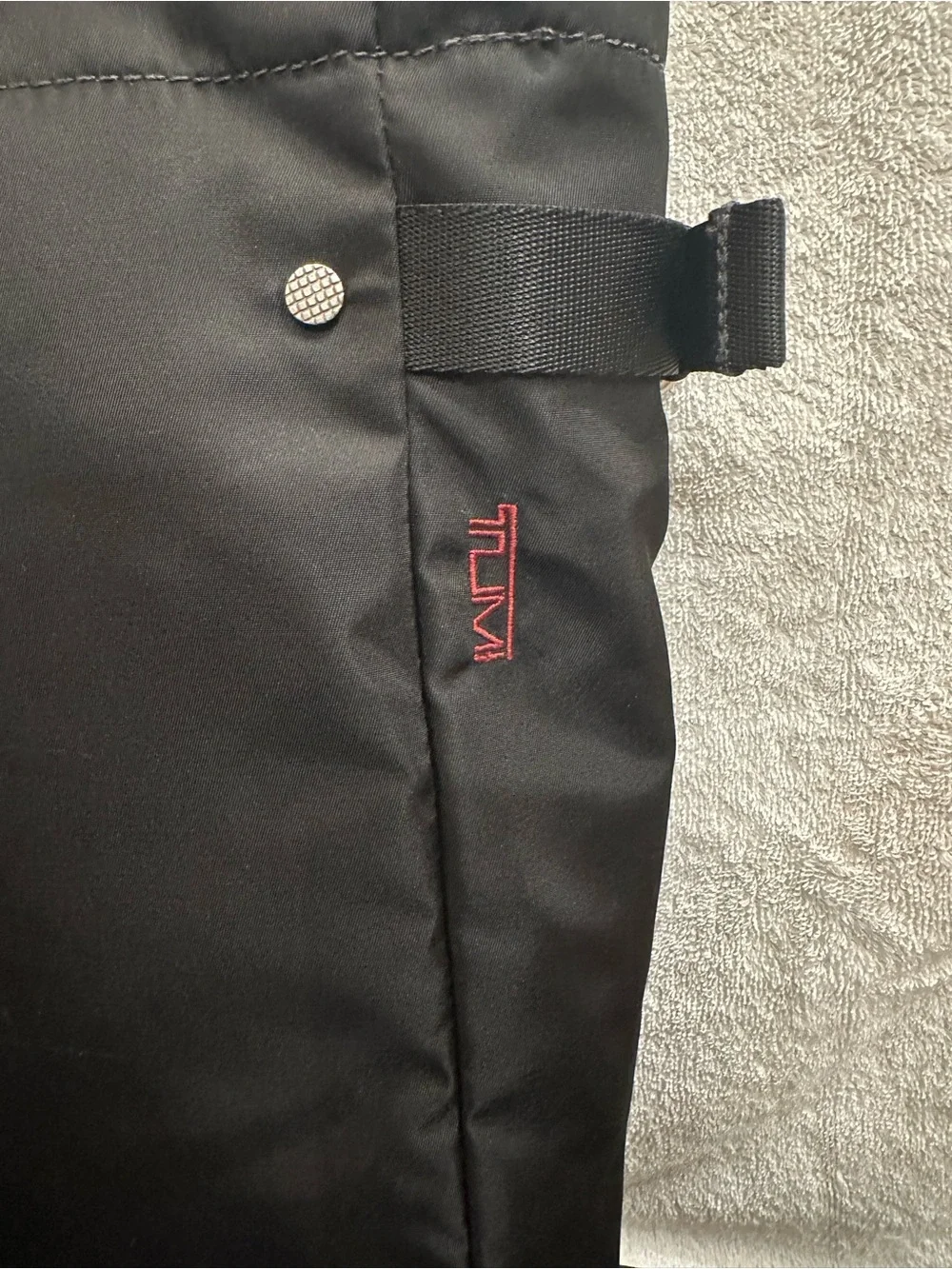 Tumi Tech Black Nylon Tote Bag